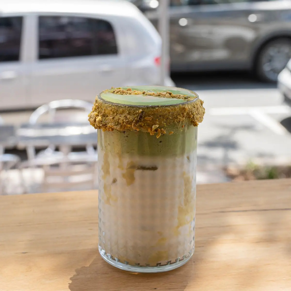 Iced Pistachio Matcha