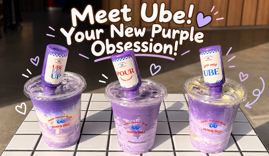 Meet Ube: The Purple Obsession Taking Over Janus Deli!