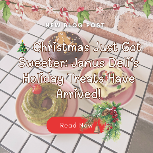 🎄 Christmas Just Got Sweeter: Janus Deli’s Holiday Treats Have Arrived! 🍩✨