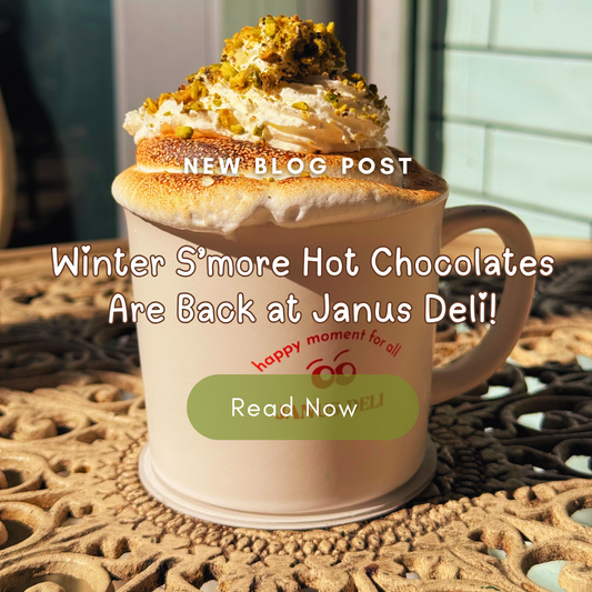 Winter S’more Hot Chocolates Are Back at Janus Deli!