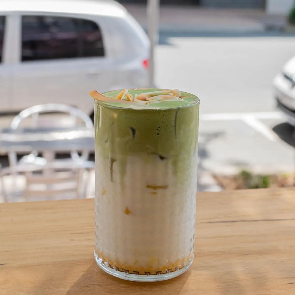 Iced Mango Matcha