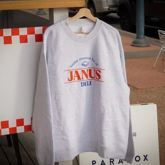 JANUS JUMPER LIGHT GREY